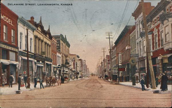 Delaware Street Leavenworth Kansas