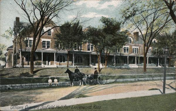 Officers Quarters, Scofield Hall Fort Leavenworth Kansas