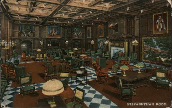 Elizabethan Room Congress Hotel and Annex Chicago Illinois
