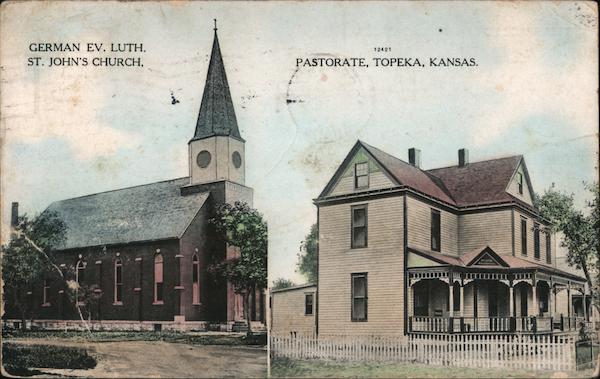Germany Ev. Luth. St. John's Church, Pastorate Topeka Kansas
