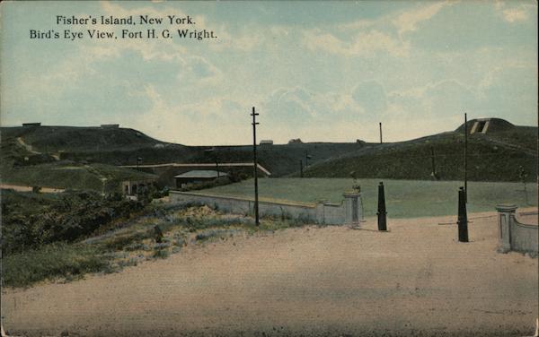 Birds Eye View, Fort H.G. Wright Fishers Island New York