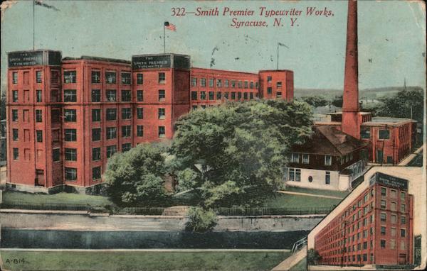 Smith Premier Typewriter Works Syracuse New York