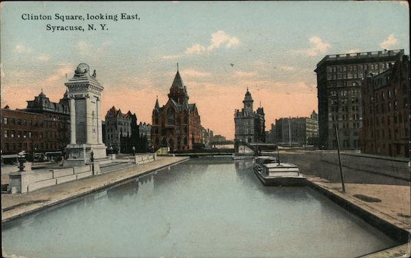 Clinton Square looking East Syracuse New York