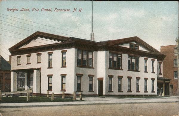 Weight Lock, Erie Canal Syracuse New York