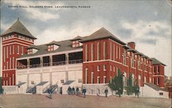 Dining Hall, Soldiers Home Leavenworth, KS Postcard Postcard Postcard