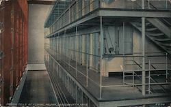 Prison Cells at Federal Prison Postcard