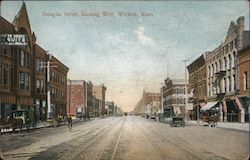 Douglas Street, Looking West Postcard