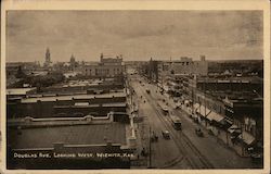 Douglas Ave. Looking West Postcard