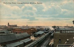 Bird's Eye View, Jobbing District Postcard