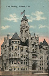 City Building Postcard