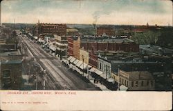 Douglas Ave., Looking West Postcard