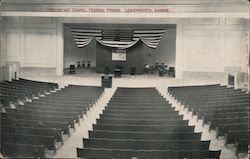 Protestant Chapel, Federal Prison Postcard