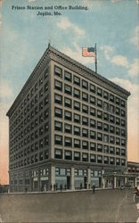 Frisco Station and Office Building Postcard