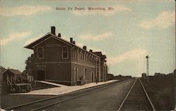 Santa Fe Depot Postcard