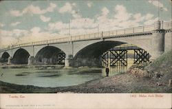 Melan Arch Bridge Topeka, KS Postcard Postcard Postcard