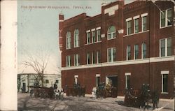 Fire Department Headquarters Postcard