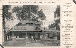 The House of Capper at the Topeka State Fair Postcard