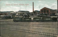 Santa Fe Shops Postcard