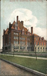 Santa Fe Hospital Postcard