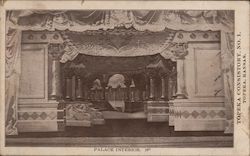 Palace Interior, Topeka Consistery No. 1 Postcard