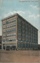 New England Building Postcard
