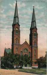 German Catholic Church Postcard