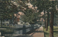 A Residence Street The Dalles, OR Postcard Postcard Postcard