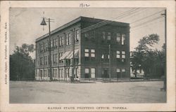 Kansas State Printing Office Topeka, KS Postcard Postcard Postcard