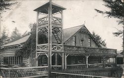 The Driftwood Hotel Long Beach, WA Postcard Postcard Postcard