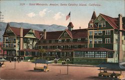 Hotel Metropole, Avalon Santa Catalina Island, CA Postcard Postcard Postcard