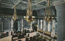 Senate Chamber in Pennsylvania's New Capitol Postcard