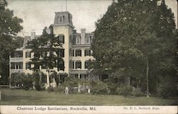 Chestnut Lodge Sanitarium Rockville, MD Postcard Postcard Postcard