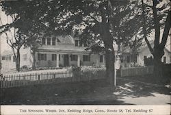 The Spinning Wheel Inn Redding Ridge, CT Postcard Postcard Postcard