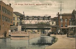 Lift Bridge, Park Avenue Postcard