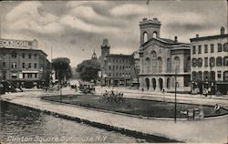 View of Clinton Square Postcard