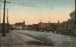 Along the Erie Canal Postcard