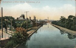 Westinghouse & Edison Works Postcard