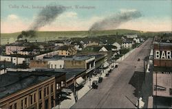 Colby Ave Looking North Everett, WA Postcard Postcard Postcard