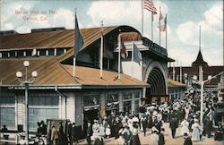 Dance Hall on Pier Venice, CA Postcard Postcard Postcard