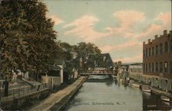The Canal From Liberty Street Postcard