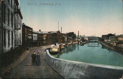 Dock St. Schenectady, NY Postcard Postcard Postcard