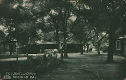 The Hall and Office Postcard