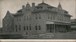 Y.M.C.A. and Gymnasium, Hershey Chocolate Co. Postcard