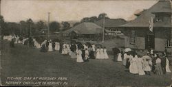 Picnic Day at Hershey Park, Hershey Chocolate Co. Pennsylvania Postcard Postcard Postcard