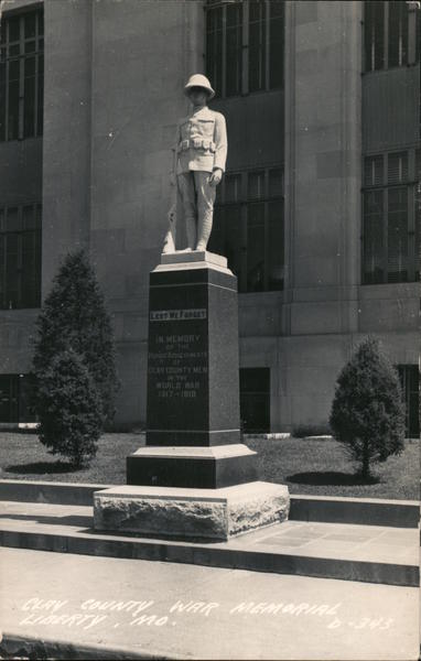 Clay County War Memorial Liberty Missouri