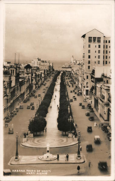 Marti Avenue Havana Cuba