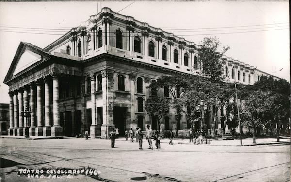 Teatro Degollado - Central Plaza Guadalajara Mexico