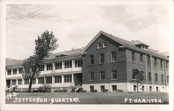 Jefferson Quarters, Ft Hamilton Brooklyn New York