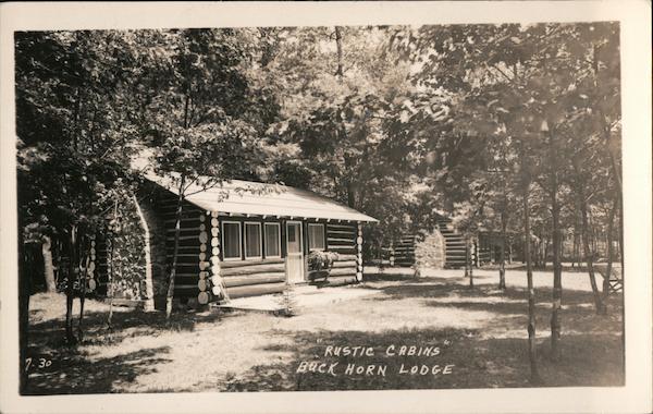 Buckhorn Lodge Rustic Cabins Woodruff Wisconsin