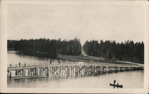 Fishing Bridge, Yellowstone River Wyoming Yellowstone National Park